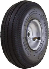 Marathon Industries - 3-19/64" Wide x 10-1/2" High x 4" Deep Sawtooth Pneumatic Hand Truck Tire - 300 Lb Load Capacity - Americas Industrial Supply