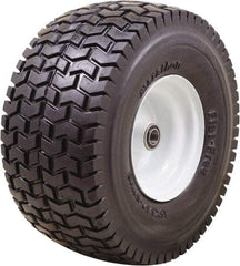 Marathon Industries - 6-7/64" Wide x 15" High x 7" Deep Turf Flat Free Hand Truck Tire - 500 Lb Load Capacity - Americas Industrial Supply