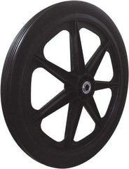 Marathon Industries - 1-27/32" Wide x 20" High x 2" Deep Flat Free Hand Truck Tire - 250 Lb Load Capacity - Americas Industrial Supply