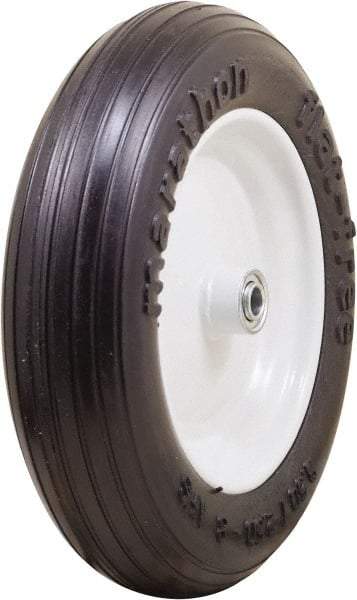 Marathon Industries - 3-13/64" Wide x 13" High x 4" Deep Flat Free Hand Truck Tire - 300 Lb Load Capacity - Americas Industrial Supply