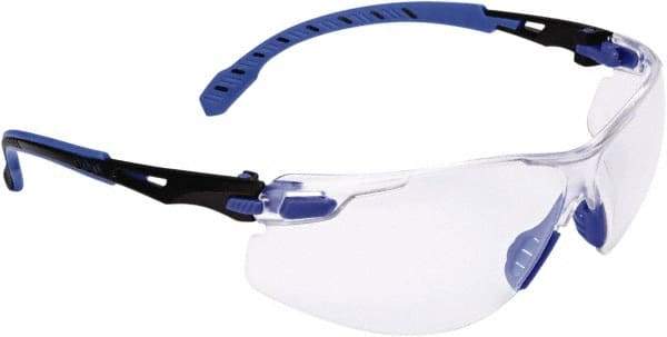 3M - Clear Lenses, Framed Safety Glasses - Anti-Fog, Size Universal, Wrap Around - Americas Industrial Supply