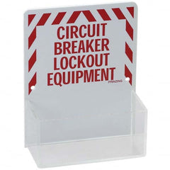 Brady - Empty Plastic Electrical Lockout Station - Americas Industrial Supply