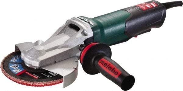 Metabo - 6" Wheel Diam, 9,600 RPM, Corded Angle & Disc Grinder - 5/8-11 Spindle, 13.5 Amps - Americas Industrial Supply