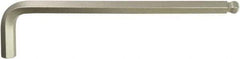 Paramount - 7/16" Hex, Long Arm, Ball End Hex Key - 7-1/2" OAL, Protanium High Torque Steel, Inch System of Measurement - Americas Industrial Supply
