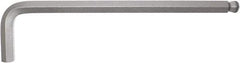 Paramount - 14mm Hex, Long Arm, Ball End Hex Key - 10-13/64" OAL, Protanium High Torque Steel, Metric System of Measurement - Americas Industrial Supply