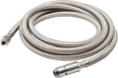 B&K Mueller - 1/4" Compression Inlet, 1/4" Compression Outlet, Stainless Steel Icemaker Connector - Use with Ice Makers - Americas Industrial Supply