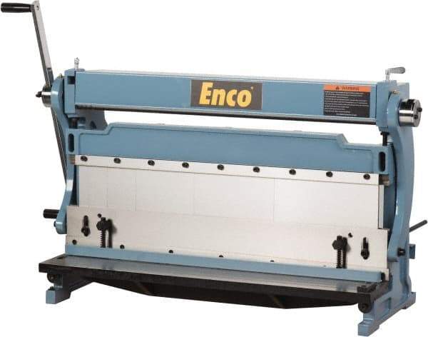 Enco - Combination Roller, Shear & Brake Machines Maximum Mild Steel Shearing Capacity (Gauge): 20 Maximum Mild Steel Bending Capacity (Gauge): 20 - Americas Industrial Supply