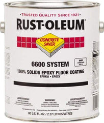 Rust-Oleum - 1 Gal Can Navy Gray 100% Solids Epoxy - 100 Sq Ft/Gal Coverage, <50 g/L VOC Content, Abrasion & Impact Resistance, Easy to Maintain, Durable, Withstands Intermittent Chemical Spills & Low-Viscosity Formula - Americas Industrial Supply