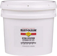 Rust-Oleum - 2 Gal Pail Navy Gray Epoxy Floor Coating - 100 Sq Ft/Gal Coverage, <100 g/L g/L VOC Content, Low Odor & Low VOC - Americas Industrial Supply