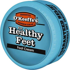 O'Keeffe's - 3.2 oz Moisturizing Foot Cream - Comes in Jar, Fragrance Free - Americas Industrial Supply