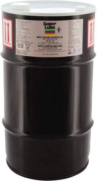 Synco Chemical - 15 Gal Keg Oil with PTFE Direct Food Contact White Oil - Translucent, -45°F to 450°F, Food Grade - Americas Industrial Supply