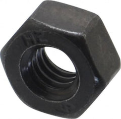 Value Collection - 5/16-18 UNC Steel Right Hand Heavy Hex Nut - 9/16" Across Flats, 19/64" High, Uncoated, 2B Class of Fit - Americas Industrial Supply