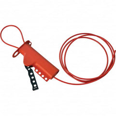 Brady - Cable Lockouts Cable Length (Feet): 8 Number of Lockout Points: 4 - Americas Industrial Supply
