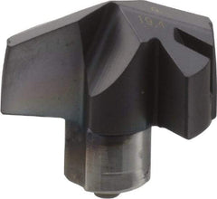 Iscar - Series ICP, 19.41mm Diam Grade IC908 140° Replaceable Drill Tip - Carbide, TiAlN Finish, 19 Seat Size - Americas Industrial Supply