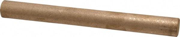 Made in USA - 5/8 Inch Diameter x 6-1/2 Inch Long, Oil Impregnated Bronze Round Rod - Alloy SAE 841 - Americas Industrial Supply