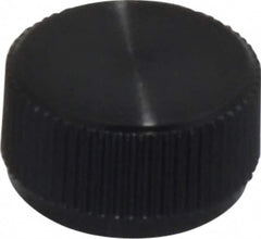 Made in USA - Knurled Plastic Thumb Screw - 5/16" OAL, 5/16" Head Diam x 11/64" Head Height - Americas Industrial Supply