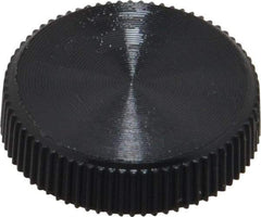 Made in USA - Knurled Plastic Thumb Screw - 5/8" OAL, 5/8" Head Diam x 1/4" Head Height - Americas Industrial Supply