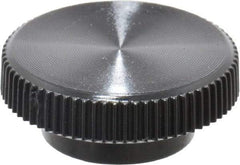 Made in USA - Knurled Plastic Thumb Screw - 3/4" OAL, 3/4" Head Diam x 5/16" Head Height - Americas Industrial Supply