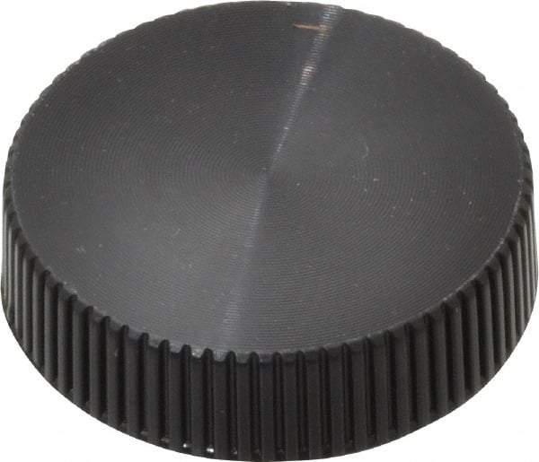 Made in USA - Knurled Plastic Thumb Screw - 1" OAL, 1" Head Diam x 21/64" Head Height - Americas Industrial Supply