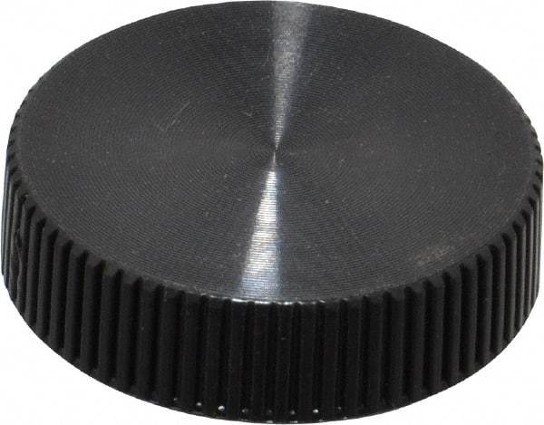 Made in USA - Knurled Plastic Thumb Screw - 1" OAL, 1" Head Diam x 21/64" Head Height - Americas Industrial Supply