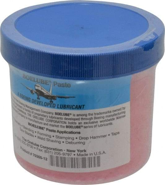 Boelube - 12 oz Jar Lubricant - Pink, -20°F Max - Americas Industrial Supply