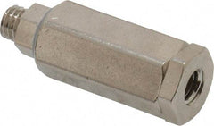 Specialty Mfr - 10-32 Male x Female Universal Check Valve - 0.06 CV Rate, 2.5 CFM, 150 Max psi - Americas Industrial Supply