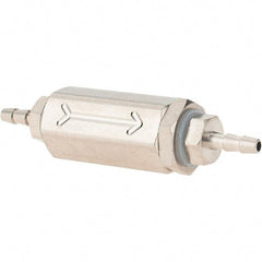 Specialty Mfr - 1/16" Barb x Barb Universal Check Valve - 0.03 CV Rate, 1.5 CFM, 150 Max psi - Americas Industrial Supply