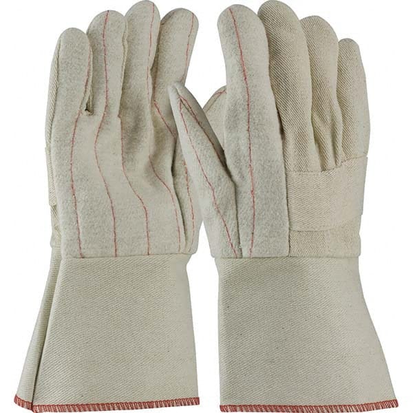 PIP - Size Universal Burlap & Cotton Canvas Lined Cotton Canvas Hot Mill Glove - Americas Industrial Supply
