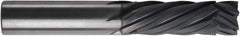 RobbJack - 10mm Cutting Diam x 25mm Length of Cut, 6 Flute, Compression Spiral Router Bit - Diamond Coated, Right Hand Cut, Solid Carbide, 2-1/2" OAL x 10mm Shank Diam, Compression - Americas Industrial Supply