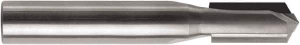 RobbJack - 3/8" Diam, 3/8" Shank Diam, 5/8" Length of Cut, 2 Flute Drill Point End Straight Router Bit - 2-1/2" Overall Length, Right Hand Cut, Solid Carbide - Americas Industrial Supply