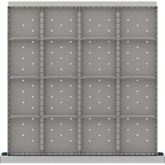 LISTA - 16-Compartment Drawer Divider Layout for 3.15" High Drawers - Americas Industrial Supply