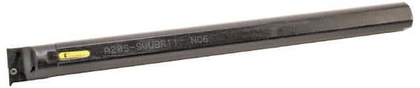 Kennametal - 32mm Min Bore Diam, 300mm OAL, 63/64" Shank Diam, A-SVUB Indexable Boring Bar - VB.. Insert, Screw Holding Method - Americas Industrial Supply