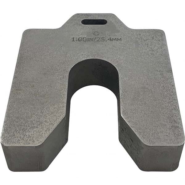 Maudlin Products - Metal Shim Stock Type: Slotted Shim Material: Stainless Steel - Americas Industrial Supply