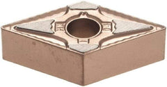 Kennametal - DNMG331 MN Grade KCP10B Carbide Turning Insert - TiOCN Finish, 55° Diamond, 3/8" Inscr Circle, 3/16" Thick, 1/64" Corner Radius - Americas Industrial Supply