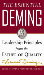 McGraw-Hill - ESSENTIAL DEMING Handbook, 1st Edition - by W. Edwards Deming, Edited by Joyce Orsini & Diana Deming Cahill, McGraw-Hill, 2012 - Americas Industrial Supply