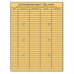 Inter-Department Mailing Envelope: 10″ Wide, 13″ Long, 28 lb Brown