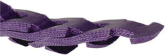 Fenner Drives - Section A, 300" Outside Length, Adjustable Replacement Belt - Polyester/Polyurethane Composite, Purple, Link Style V-Belt - Americas Industrial Supply