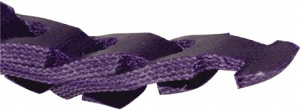 Fenner Drives - Section Round, 1/2" Diam, Adjustable Replacement Belt - Polyester/Polyurethane Composite, Purple, Link Style Round Belt - Americas Industrial Supply