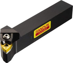 Sandvik Coromant - MWLN, Left Hand Cut, -5° Lead Angle, 25mm Shank Height x 25mm Shank Width, Negative Rake Indexable Turning Toolholder - 150mm OAL, WNMG 08 04 08 Insert Compatibility, Series T-Max P - Americas Industrial Supply