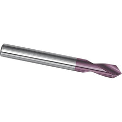 Magafor - 3mm Body Diam, 90°, 1-3/4" OAL, Solid Carbide Spotting Drill - Americas Industrial Supply