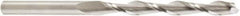 Amana Tool - 1/4" Cutting Diam x 2-1/4" Length of Cut, 2 Flute, Upcut Spiral Router Bit - Uncoated, Right Hand Cut, Solid Carbide, 4" OAL x 1/4" Shank Diam, Flute, 30° Helix Angle - Americas Industrial Supply