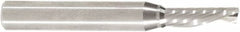 Amana Tool - 3/16" Cutting Diam x 5/8" Length of Cut, 1 Flute, Downcut Spiral Router Bit - Uncoated, Right Hand Cut, Solid Carbide, 2" OAL x 1/2" Shank Diam, 30° Helix Angle - Americas Industrial Supply