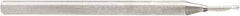 Amana Tool - 1/16" Cutting Diam x 1/4" Length of Cut, 1 Flute, Downcut Spiral Router Bit - Uncoated, Right Hand Cut, Solid Carbide, 2" OAL x 1/8" Shank Diam, 30° Helix Angle - Americas Industrial Supply