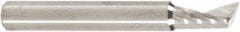 Amana Tool - 3/16" Cutting Diam x 3/8" Length of Cut, 1 Flute, Upcut Spiral Router Bit - Uncoated, Right Hand Cut, Solid Carbide, 1-1/2" OAL x 3/16" Shank Diam, 20° Helix Angle - Americas Industrial Supply