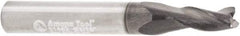 Amana Tool - 3/16" Cutting Diam x 7/16" Length of Cut, 3 Flute, Upcut Spiral Router Bit - AlTiN Coated, Right Hand Cut, Solid Carbide, 1-7/8" OAL x 1/4" Shank Diam, Flute, 30° Helix Angle - Americas Industrial Supply