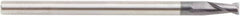 Amana Tool - 1/8" Cutting Diam x 1/4" Length of Cut, 2 Flute, Upcut Spiral Router Bit - AlTiN Coated, Right Hand Cut, Solid Carbide, 2" OAL x 1/8" Shank Diam, Flute, 30° Helix Angle - Americas Industrial Supply