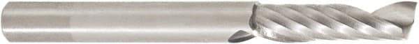 Amana Tool - 1/4" Cutting Diam x 7/8" Length of Cut, 1 Flute, Upcut Spiral Router Bit - Uncoated, Right Hand Cut, Solid Carbide, 2-1/2" OAL x 1/4" Shank Diam, 30° Helix Angle - Americas Industrial Supply