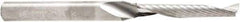 Amana Tool - 3/16" Cutting Diam x 1-1/4" Length of Cut, 1 Flute, Upcut Spiral Router Bit - Uncoated, Right Hand Cut, Solid Carbide, 3" OAL x 1/4" Shank Diam, 30° Helix Angle - Americas Industrial Supply