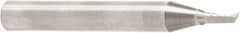 Amana Tool - 1/8" Cutting Diam x 1/4" Length of Cut, 1 Flute, Upcut Spiral Router Bit - Uncoated, Right Hand Cut, Solid Carbide, 2" OAL x 1/4" Shank Diam, 30° Helix Angle - Americas Industrial Supply