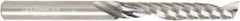 Amana Tool - 1/4" Cutting Diam x 1-1/2" Length of Cut, 1 Flute, Upcut Spiral Router Bit - Uncoated, Right Hand Cut, Solid Carbide, 3" OAL x 1/4" Shank Diam, 30° Helix Angle - Americas Industrial Supply